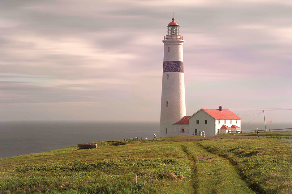 The Point Amour Lighthouse, L’Anse Amour, Labrador, near the site of Alix Hopkins’ summer Internship.