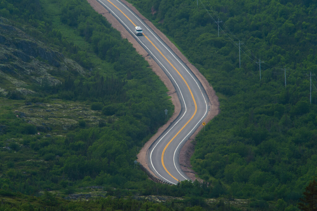 The road to St. Paul’s River, Quebec North Shore