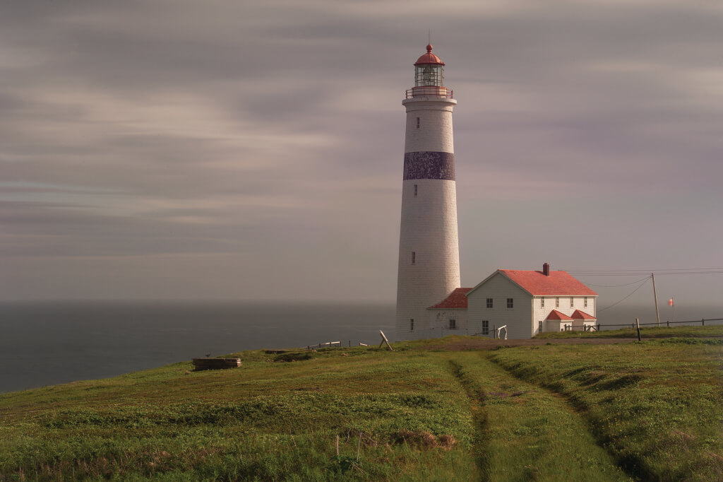 The end of the day, Point Amour Lighthouse, Labrador