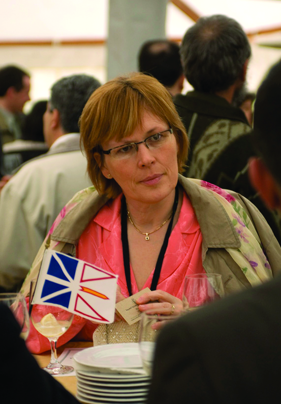 Blažena Hušková, Czech Republic, Fellow in 2000, at the First Alumni Congress. Photograph by Greig Cranna.
